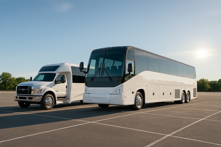 Charter Bus in Compton