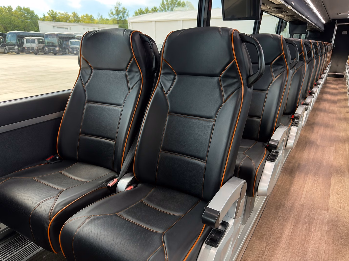 charter bus options for large compton prom groups traveling together