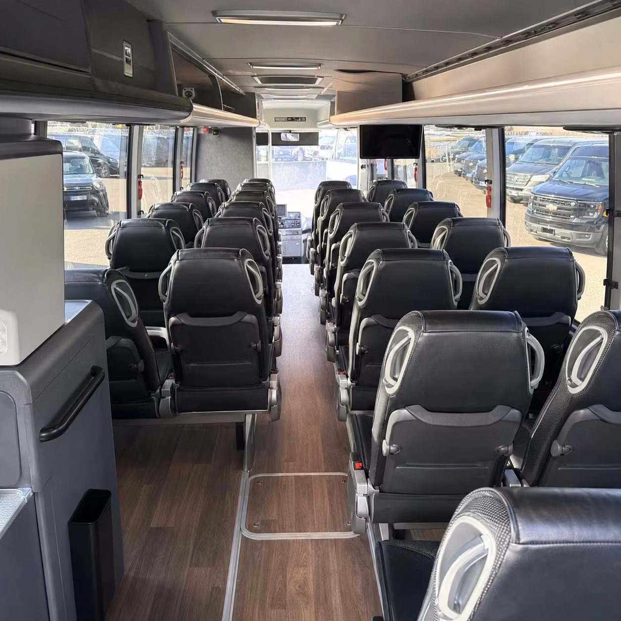 compton 56 passenger charter bus rental