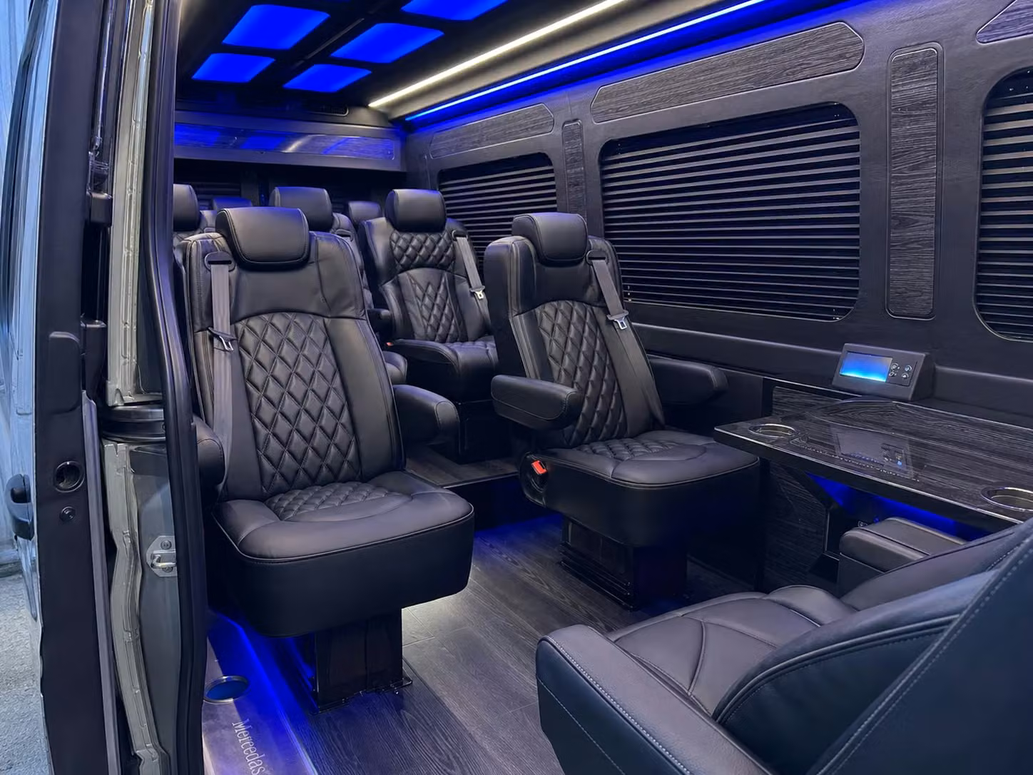sprinter van transportation for groups and events across compton