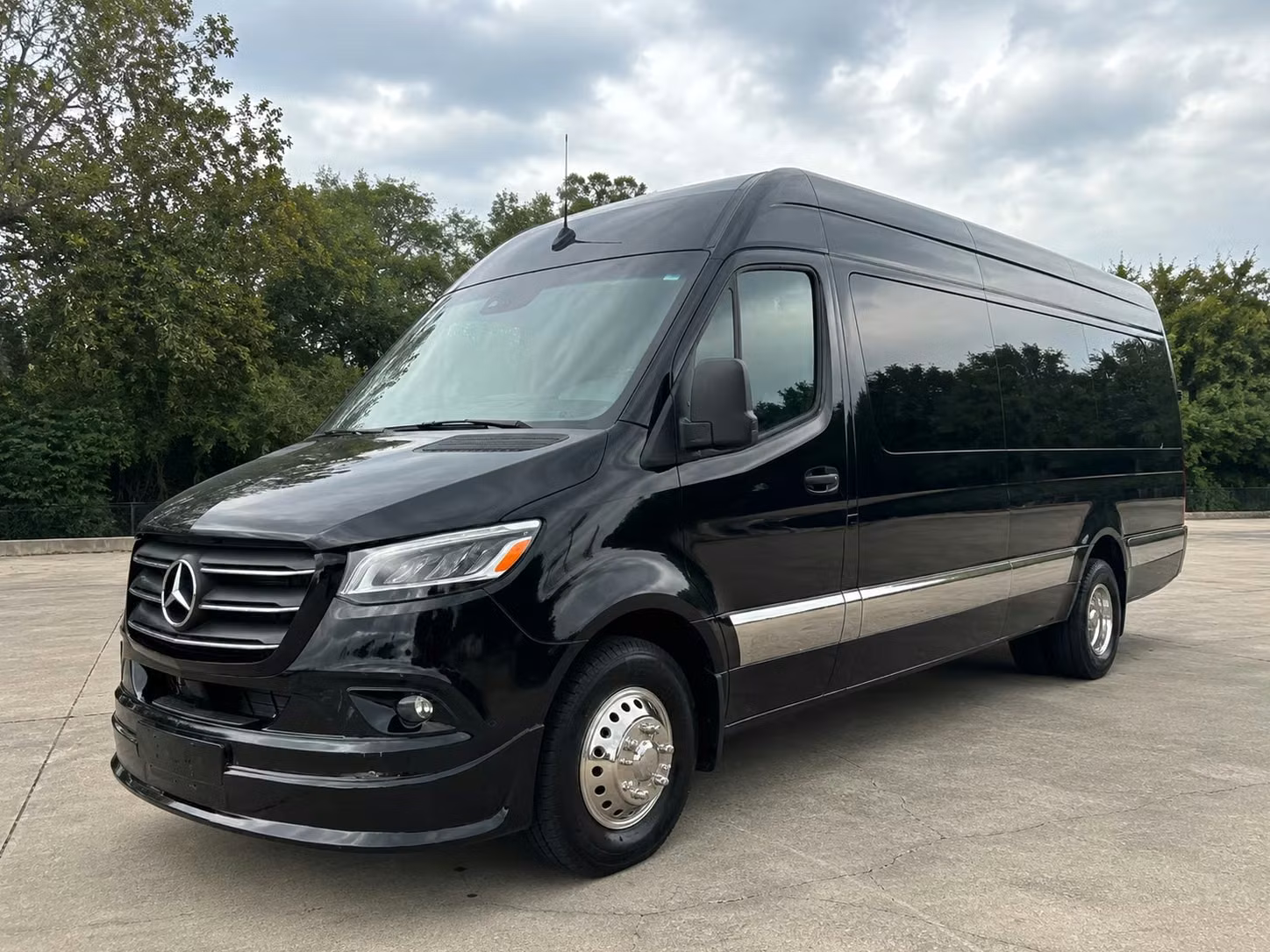 sprinter van with driver